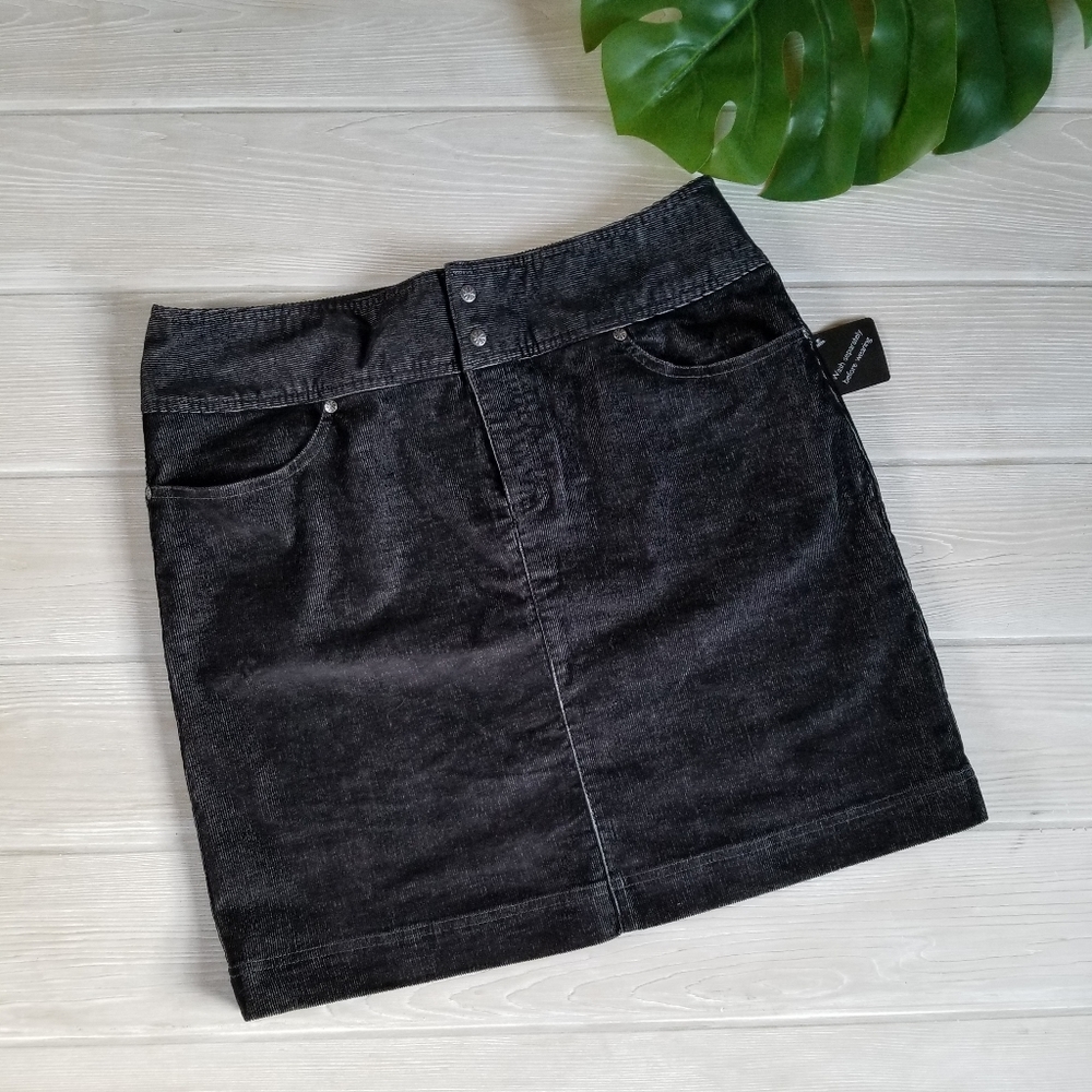 NWT Athleta Vintage Ridge Corduroy Skirt 12T